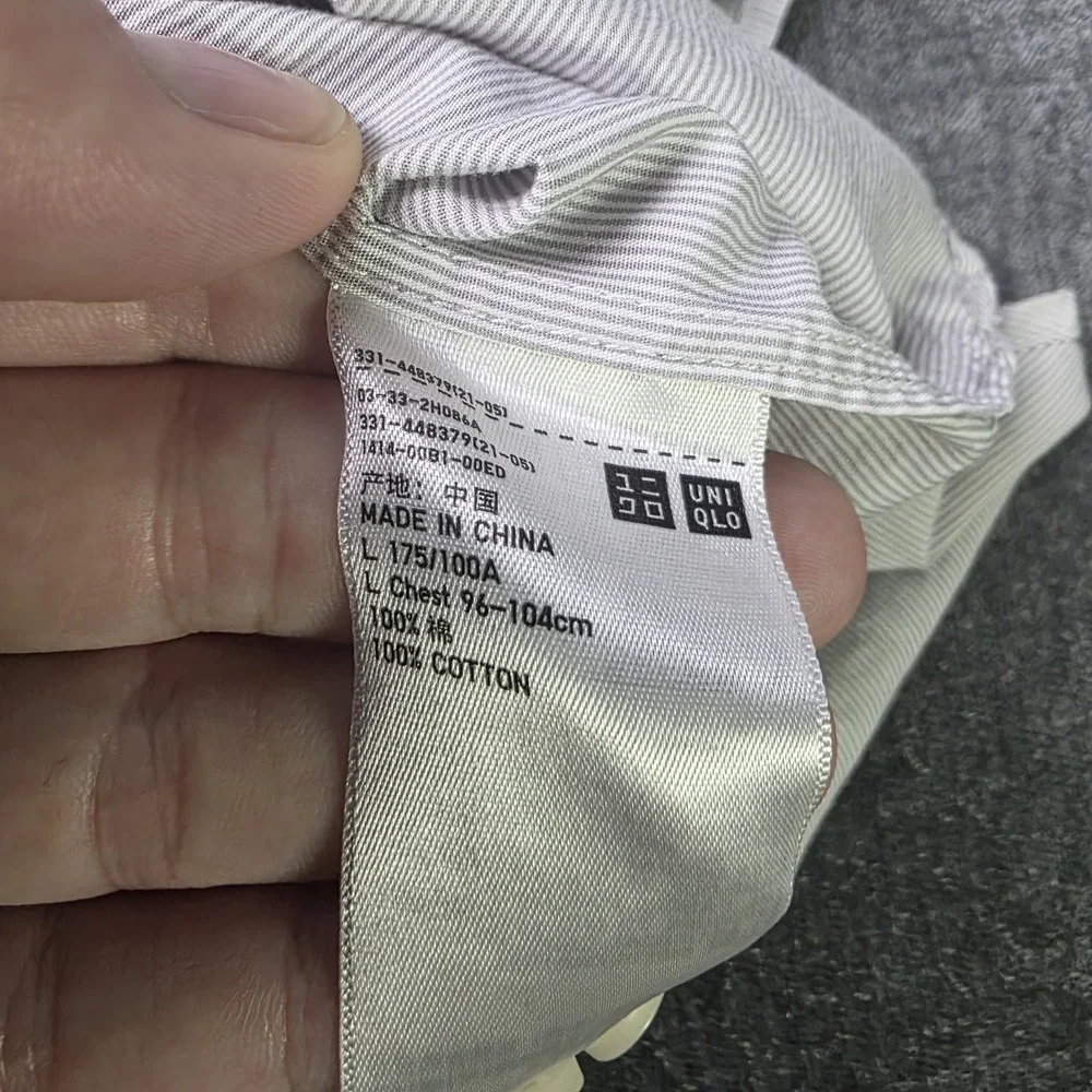 Uniqlo measurements pit